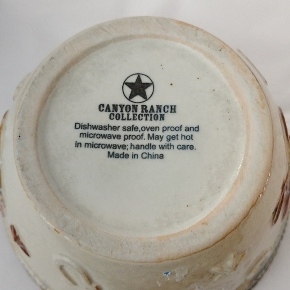 Canyon Ranch Collection Cereal Bowls 4.5" tall, Set of 2 - Picture 3 of 9